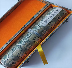 八宿书画装裱案例